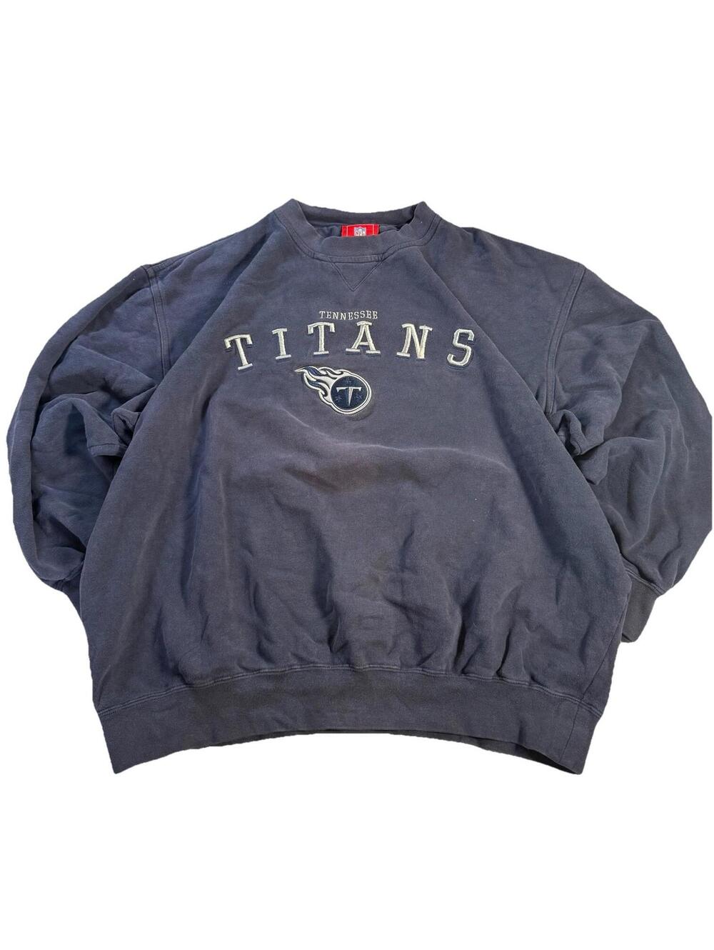 Vintage Tennessee Titans Sweatshirt Men’s XL Crewneck Grunge Normcore Distressed
